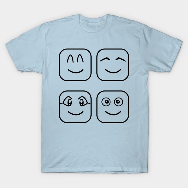 Cube face 17 T-Shirt by Everyday Magic